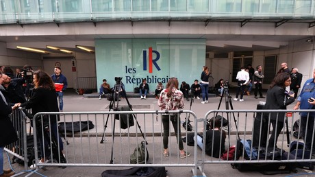 Le siège des Républicains, le 27 mai 2019, jour de bureau politique, dans le XVe arrondissement de Paris (image d'illustration).