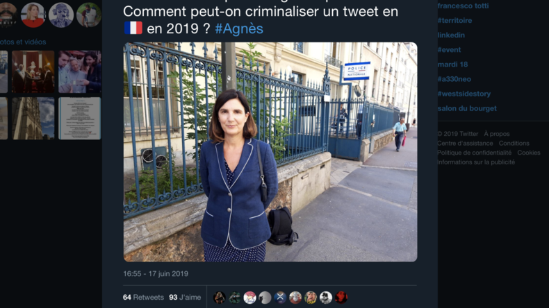 Une conseillère municipale convoquée par la police pour une série de tweets jugés homophobes