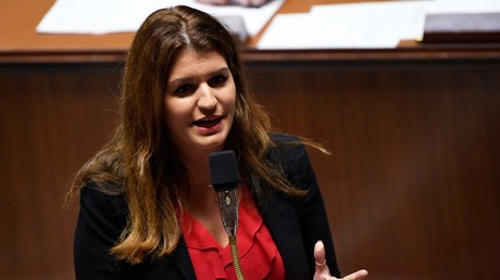 Marlène Schiappa s'exprime à l'Assemblée nationale, le 6 novembre 2018 (image d'illustration). 