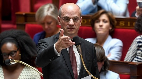 Jean-Michel Blanquer à l'Assemblée nationale le 2 juillet 2019.