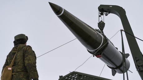 Test pour le missile russe Iskander-M