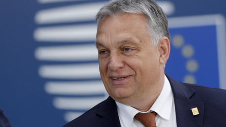 Le Premier ministre hongrois, Viktor Orban, lors du sommet des dirigeants de l'Union européenne, le 2 juillet 2019, à Bruxelles (image d'illustration).