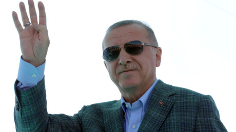 Le président turc, Tayyip Erdogan à Bursa, en Turquie, le 4 août 2019.