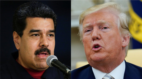 Nicolas Maduro et Donald Trump (photomontage d'illustration).