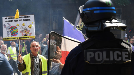 Manifestations des Gilets jaunes à Bordeaux, le 20 avril 2019. (image d'illustration)