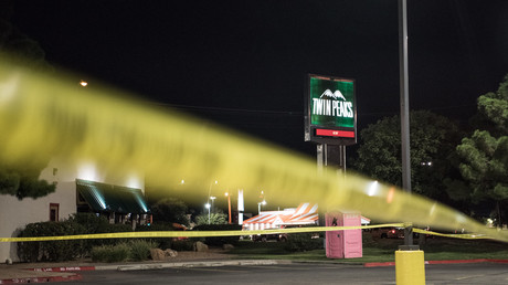Plusieurs personnes ont été tuées dans une fusillade, le 31 août 2019 à Odessa, au Texas, aux Etats-Unis.