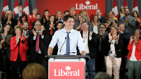 Le Premier ministre du Canada, Justin Trudeau à Ottawa, Ontario, Canada. (image d'illustration)