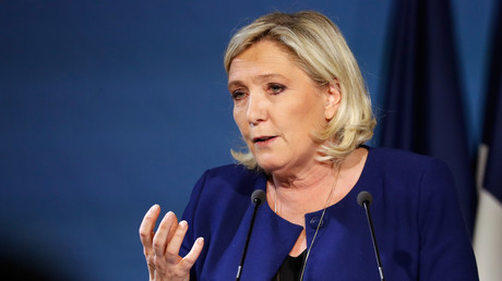 Marine Le Pen en mai (image d'illustration).