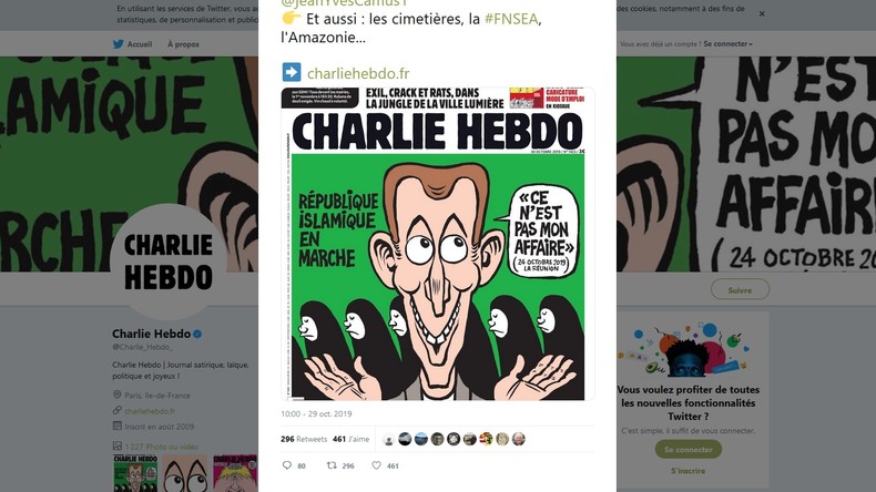 «République islamique en marche» : la nouvelle Une de Charlie Hebdo affole Twitter