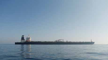 Le tanker iranien Grace 1 en août 2019 (image d'illustration).