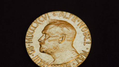 La médaille du prix Nobel de la paix (image d'illustration).