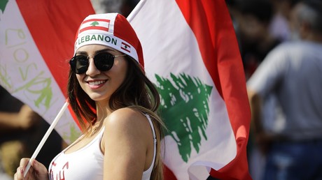 Une manifestante libanaise (image d'illustration)