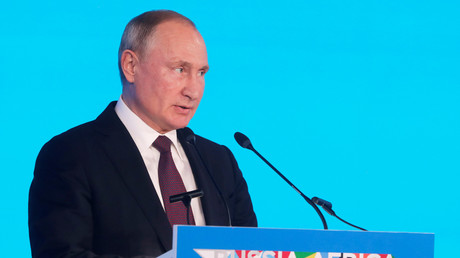 Vladimir Poutine le 23 octobre 2018 à Sotchi (image d'illustration).