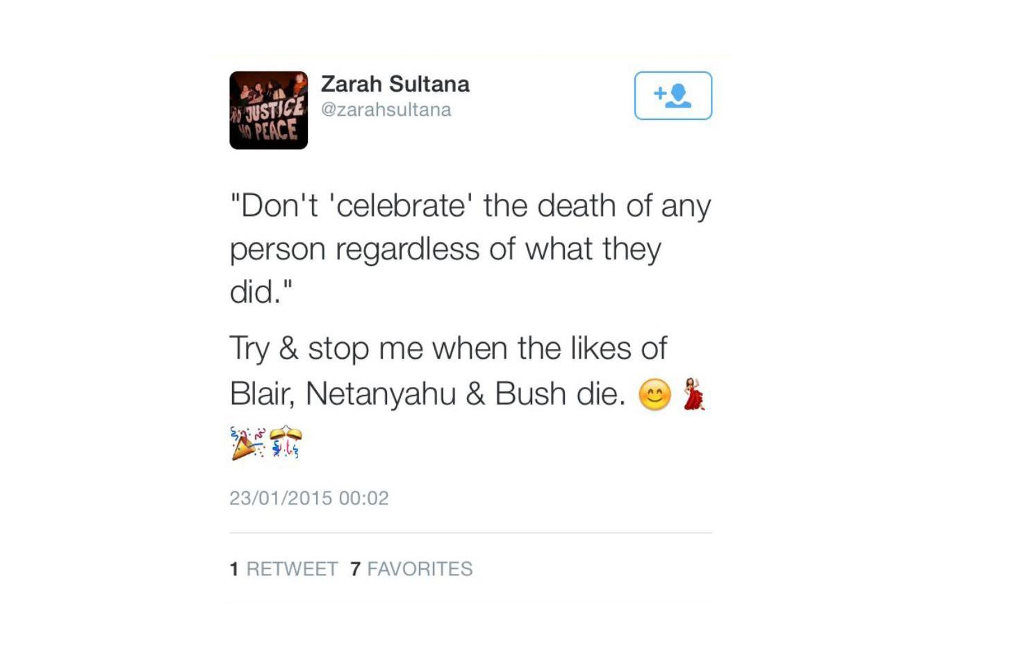 Une Travailliste britannique présente ses excuses pour avoir souhaité la mort de Bush et Netanyahou
