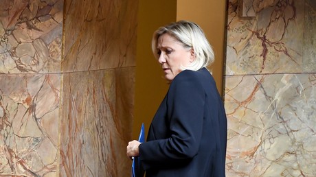 Marine Le Pen à l'Assemblée nationale, 7 octobre 2019 (image d'illustration).