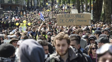 Une manifestation de Gilets Jaunes à Nantes en mai 2019 (image d'illustration).