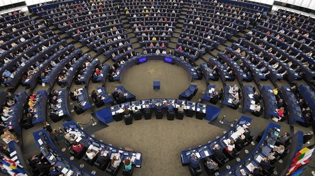 Les députés nouvellement élus assistent à la session inaugurale du Parlement européen, le 2 juillet 2019, à Strasbourg (image d'illustration).