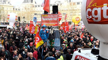 Mobilisation contre la réforme des retraites du 17 décembre 2019, à Paris