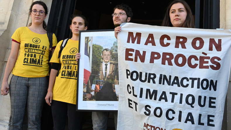 Deux décrocheurs de portraits de Macron finalement condamnés à 250 euros d'amende chacun