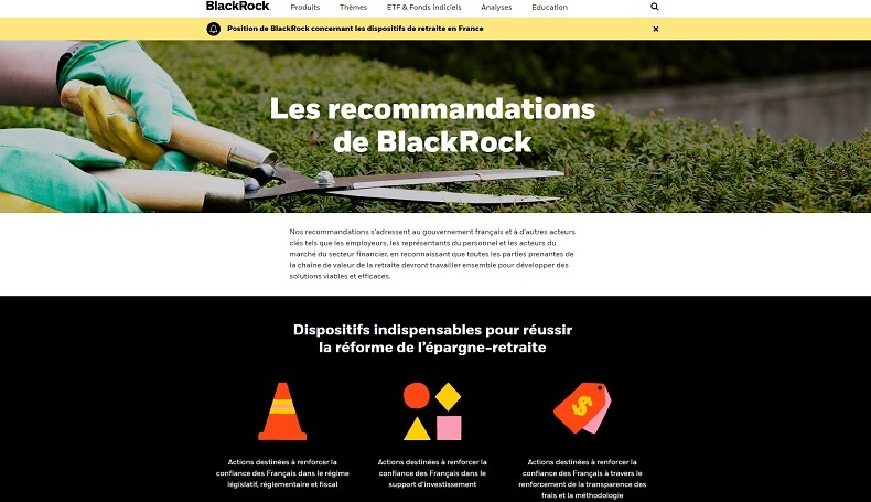 Retraites : le marché français est-il réellement une «boîte de Smarties» pour BlackRock ?