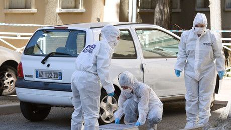 La police technique et scientifique à l'oeuvre à Marseille sur une scène de crime, avril 2018 (image d'illustration).