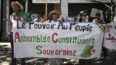 Manifestation contre la classe dirigeante à Alger, le 23 août 2019. (image d'illustration)