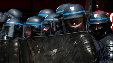 Des policiers affectés en compagnie d'intervention pour le maintien de l'ordre du 1er mai 2019 à Paris (image d'illustration).