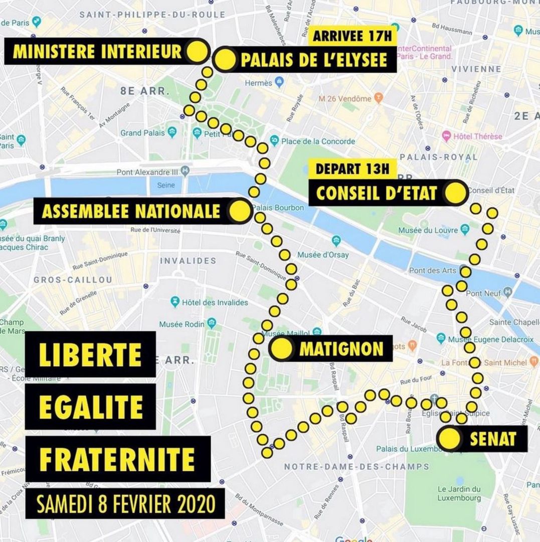 PV, nasses : des Gilets jaunes bloqués et empêchés de manifester à Paris pour l'acte 65 (EN CONTINU)