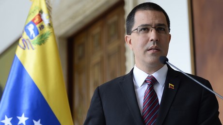 Le ministre des Affaires étrangères Jorge Arreaza en 2019.