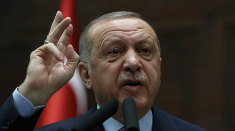 Recep Tayyip Erdogan à Ankara, le 26 février.
