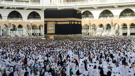 Des pèlerins musulmans autour de la Kaaba à La Mecque, en août 2019 (image d'illustration).