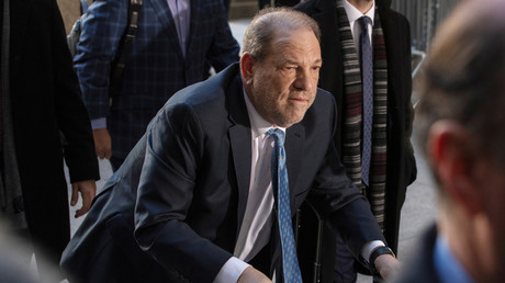 Harvey Weinstein lors de l'audience du 24 février 2020.
