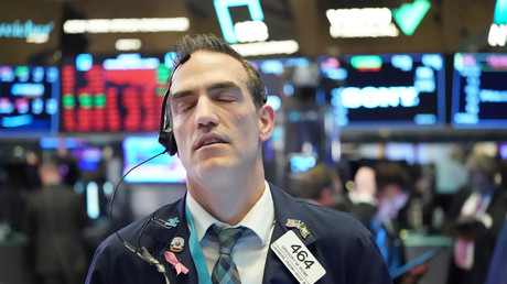 Un trader à la bourse de New York, le 11 mars 2020 (image d'illusration).