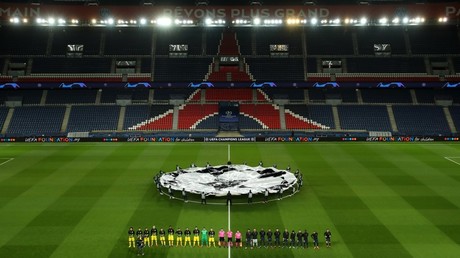 Le match entre le Paris Saint-Germain et le Borussia Dortmund, à huis clos, le 11 mars 2020, au Parc des Princes, à Paris (image d'illustration).