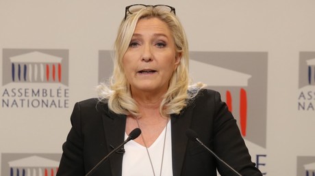 Marine Le Pen, le 3 mars 2020, à l'Assemblée nationale, à Paris (image d'illustration).