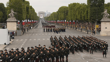 Défilé du 14 juillet 2019 sur les Champs Elysées à Paris.