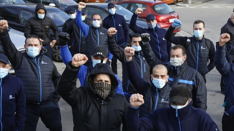 En Belgique, le déconfinement marqué par une grève de conducteurs de trams et bus à Bruxelles