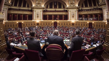 Les sénateurs français réunis le 17 novembre 2016, dans le palais du Luxembourg, à Paris (image d’illustration).