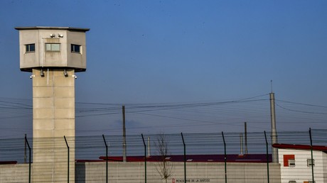 Vue extérieure de la prison de Vendin-le-Vieil, dans le nord de la France (image d'illustration).