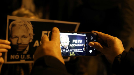 Affiche Free Assange (image d'illustration).