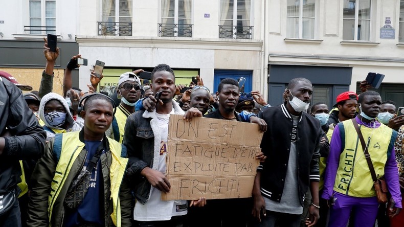 La moitié des livreurs sans papiers de l'entreprise Frichti sur la voie de la régularisation