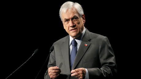 Le président chilien, Sebastian Piñera, lors d'un discours à Santiago, le 29 janvier 2020 (image d'illustration).