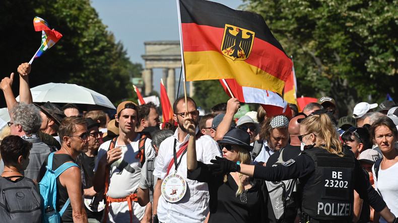 Manifestation à Berlin : le gouvernement allemand condamne une «atteinte à la dignité humaine»