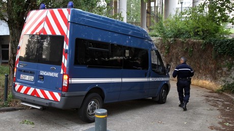 Un fourgon de la gendarmerie, le 28 juillet 2011, à Rennes (image d'illustration).