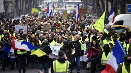 Une manifestation de Gilets jaunes, le 29 décembre 2018, à Paris (image d'illustration).