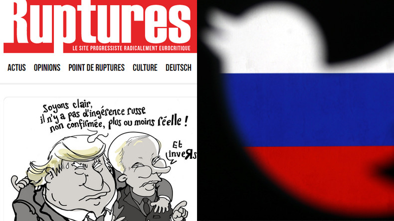 «Média affilié à un Etat, Russie» : le média Ruptures à son tour discriminé par Twitter