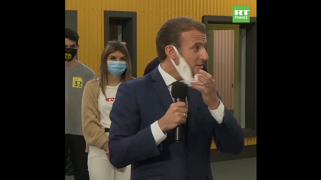 Emmanuel Macron, le 8 septembre 2020, à Clermont-Ferrand.