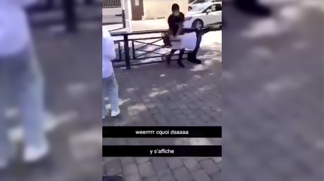 La vidéo d'une jeune femme agressée a été publiée sur les réseaux sociaux le 8 septembre 2020.