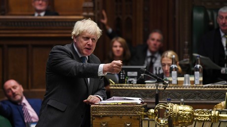 Le Premier ministre britannique Boris Johnson au Parlement le 16 septembre 2020 (image d'illustration).
