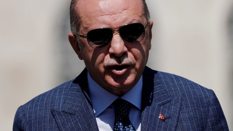 Le président turc à Istanbul, le 7 août 2020 (image d'illustration).